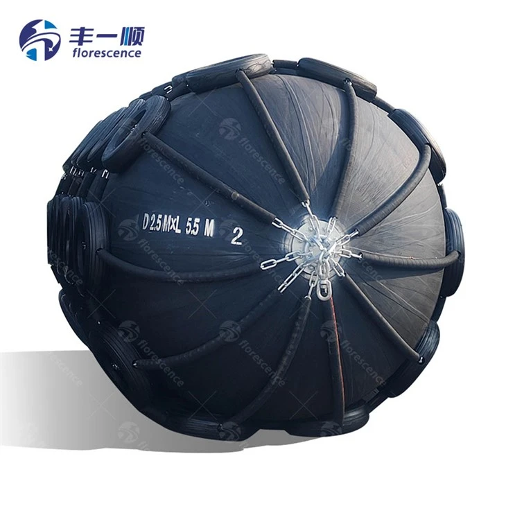 Best Quality Floating Yokohama Pneumatic Rubber Fender With Chain And Net